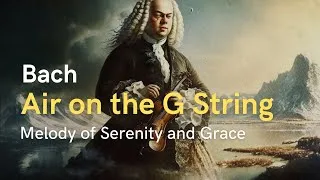 Thumbnail: Bach - Relaxing Air on the G String for Peaceful Moments & AI art | Music for brain