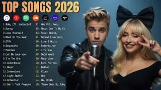 Thumbnail: Top Hits 2026 🌍 Spotify Viral Songs | Dua Lipa, Bruno Mars, Ariana Grande, Taylor Swift, The Weeknd