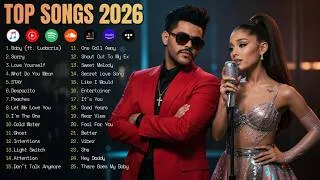 Thumbnail: Top Hits 2026 🌊 Summer Vibes | Taylor Swift, Ariana Grande, The Weeknd, Dua Lipa, Bruno Mars