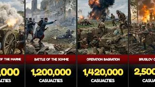 Thumbnail: History’s Deadliest Battles | More Deaths Than Ever
