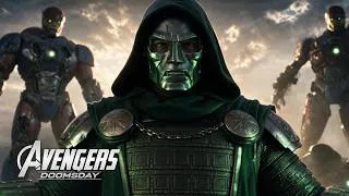 Thumbnail: Avengers: Doomsday Trailer – Doctor Doom vs. Avengers | Awakens the Sentinels at the X-Mansion