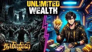 Thumbnail: ⚠️ 1 Year-ல Apocalypse! இவன் கிட்ட இருக்குறது அன்லிமிட்டெட் பணம்! 🤑 | Anime Story Explanation Tamil