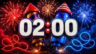 Thumbnail: 2 Minute Timer FIREWORKS 🎆
