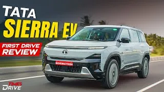 Thumbnail: Tata Sierra EV First Drive Review | Design, Features, Driving Impressions and More | Times Drive