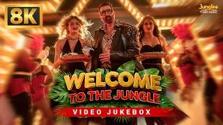 Thumbnail: Welcome To The Jungle (8K Video Jukebox) | Akshay Kumar | Disha Patani | Jacqueline Fernandez