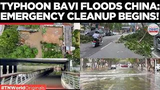 Thumbnail: WATCH: Typhoon Bavi Hits China, Millions Evacuated as Floods and Landslides Devastate Zhejiang!