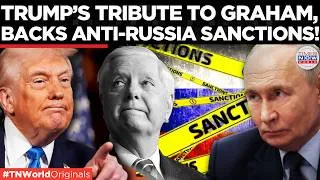 Thumbnail: US VS RUSSIA: Trump Backs Lindsey Graham’s Russia Bill, Threatening 500% Tariffs on Global Trade!