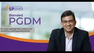 Thumbnail: SPJIMR PGDM Blended | Executive MBA Alternative | Dean Dr. Varun Nagaraj