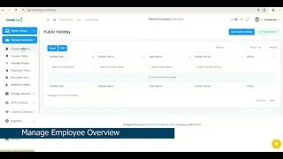 Thumbnail: Manage Employee Overview - Part-3 Timetaag Attendance Software Tutorial