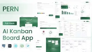 Thumbnail: Full-Stack AI Kanban Board App Tutorial | React, Node.js, Postgres & Real-Time Team Collaboration