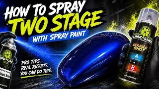 Thumbnail: You Don’t Need a Spray Gun for This | 2 Stage Automotive Paint with LiME LiNE Aerosol Spray Paint