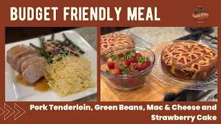 Thumbnail: Pork Loin Smothered in Gravy & Homemade Strawberry Cake (#1351)
