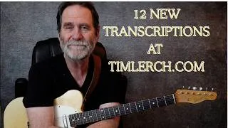 Thumbnail: 12 of Tim's Popular Videos Transcribed - NEW PDFs Notation and TAB