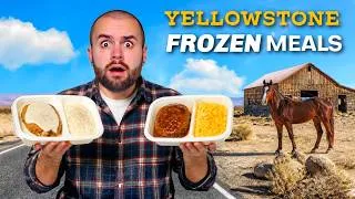 Thumbnail: I Only Ate Yellowstone Frozen Meals for 24 HOURS (yes it’s food based on the show)