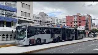 Thumbnail: Bi-articulated Buses in Quito, Ecuador 2026 - Very long!