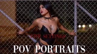 Thumbnail: Night Portrait Photography | Live POV Model Shoot