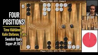Thumbnail: Test: four positions! Timo Väätäinen - Kalin Stefanov, 11 pts