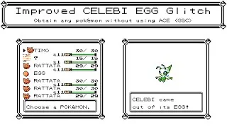 Thumbnail: Pokémon Gold/Silver/Crystal: Improved Celebi Egg Glitch