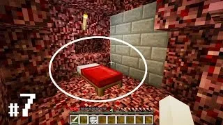 Thumbnail: Minecraft Survival (Part 7) - SLEEPING IN THE NETHER