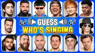 Thumbnail: Guess Who's Singing 🎤🎵 Male Celebrity Edition | Trending Songs 2026