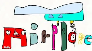 Thumbnail: Alphabet Lore Spells AIRPLANE ✈️🔤 | Alphabet Lore A–Z Spelling Fun