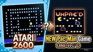 Thumbnail: UNPAC'D (2026) New Pac-Man for Atari 2600