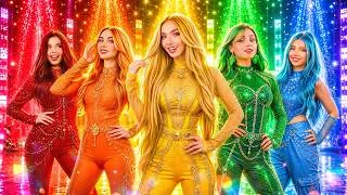 Thumbnail: Rainbow Challenge for Models! Which Color Girl is the Next Top Model?