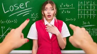 Thumbnail: Nobody Likes Me at School! First Day in New School