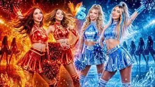 Thumbnail: Fire Vs Ice Cheerleading Challenge! Who Is The Best Cheerleader?