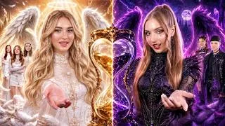 Thumbnail: We Adopted Angel Girls! Light Angel vs Black Angel Help the Family