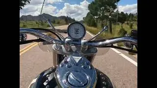 Thumbnail: Riding motorcycle in Colorado.  #colorado #motorcycle #outdooradventure