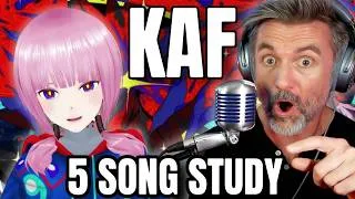 Thumbnail: Pro Vocal Coach Reacts to VTuber KAF: 'Yarn' & 'EAT THE PAST'