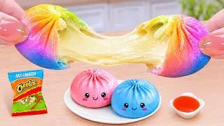 Thumbnail: Best Korean Street Food 💖 How To Make Viral Cheese Dumplings 🐡 Tina Mini Cooking