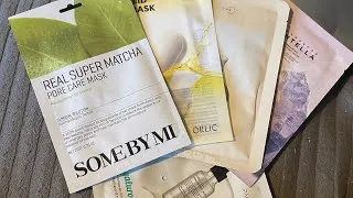 Thumbnail: K beauty sheet mask unboxing - June 2026