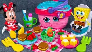 Thumbnail: Unboxing Minnie & SpongeBob Picnic Food Toys 🧺 Surprise Playset | Satisfying ASMR | Tina Toys