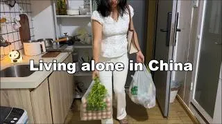 Thumbnail: Living Alone in China 🇨🇳 | Small Habits That Quietly Save Me Money