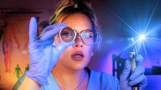 Thumbnail: ASMR Unclogging Your Ears 🩺 Intense Otoscope Inspection & Deep Ear Cleaning | Up Close, Binaural