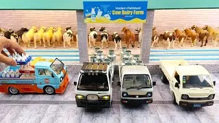 Thumbnail: How I Made Modern Pakistani Cow Dairy Farm Miniature Diorama | DIY Livestock Cow Farm in Pakistan