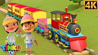 Thumbnail: Gadi Aayi Chuk Chuk Chuk, गाड़ी आयी गाड़ी आयी, Main Tota Main Tota + Hindi Cartoon Rhymes for Kids