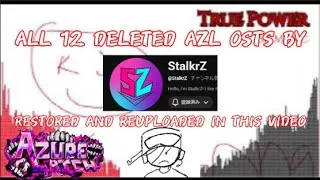 Thumbnail: All 12 Deleted Azure Latch Original Soundtracks By @StalkrZ | REUPLOAD / MUSIC PLAYLIST ARCHIVE