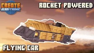 Thumbnail: I Built a Rocket-Powered Flying Car with Create Aeronautics! | Create Aerodynamic #12