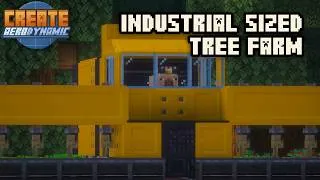 Thumbnail: I Made a MASSIVE Industrial Sized Tree Farm | Create Aerodynamic #10