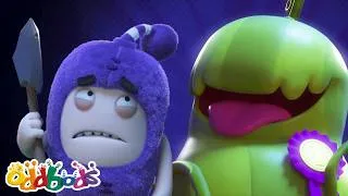 Thumbnail: Radioactive Gardening! 🐛👨‍🌾 | Oddbods | Funny Slapstick Cartoons for Kids