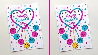 Thumbnail: Parent's day card | Easy & Beautiful Parent's day Greeting Card | How to make Easy Parents day card