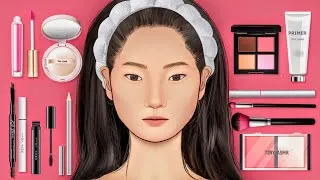 Thumbnail: ASMR Chinese Douyin Makeup Transformation Animation