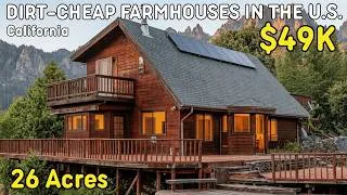 Thumbnail: 10 Dirt-Cheap California Farmhouses with Land You Can Buy Right Now (Real Estate Gems!)
