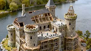 Thumbnail: Miniature Construction Meets History: Building Boldt Castle (1900) 🏰