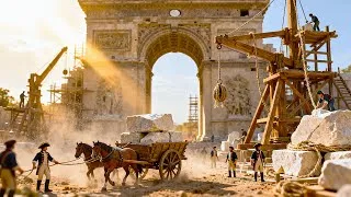 Thumbnail: The Construction of the Arc de Triomphe (1806) | Miniature Historical Diorama