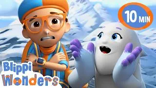 Thumbnail: Blippi's Mount Everest Dance Adventure! | Blippi Wonders | Tiny Dance Club