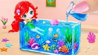 Thumbnail: Amazing Mini Mermaid Cake ✨ Rainbow Beautiful Classic Mermaid Jelly Pool 🧜🏻‍♀️ Tiny Joy Bakes